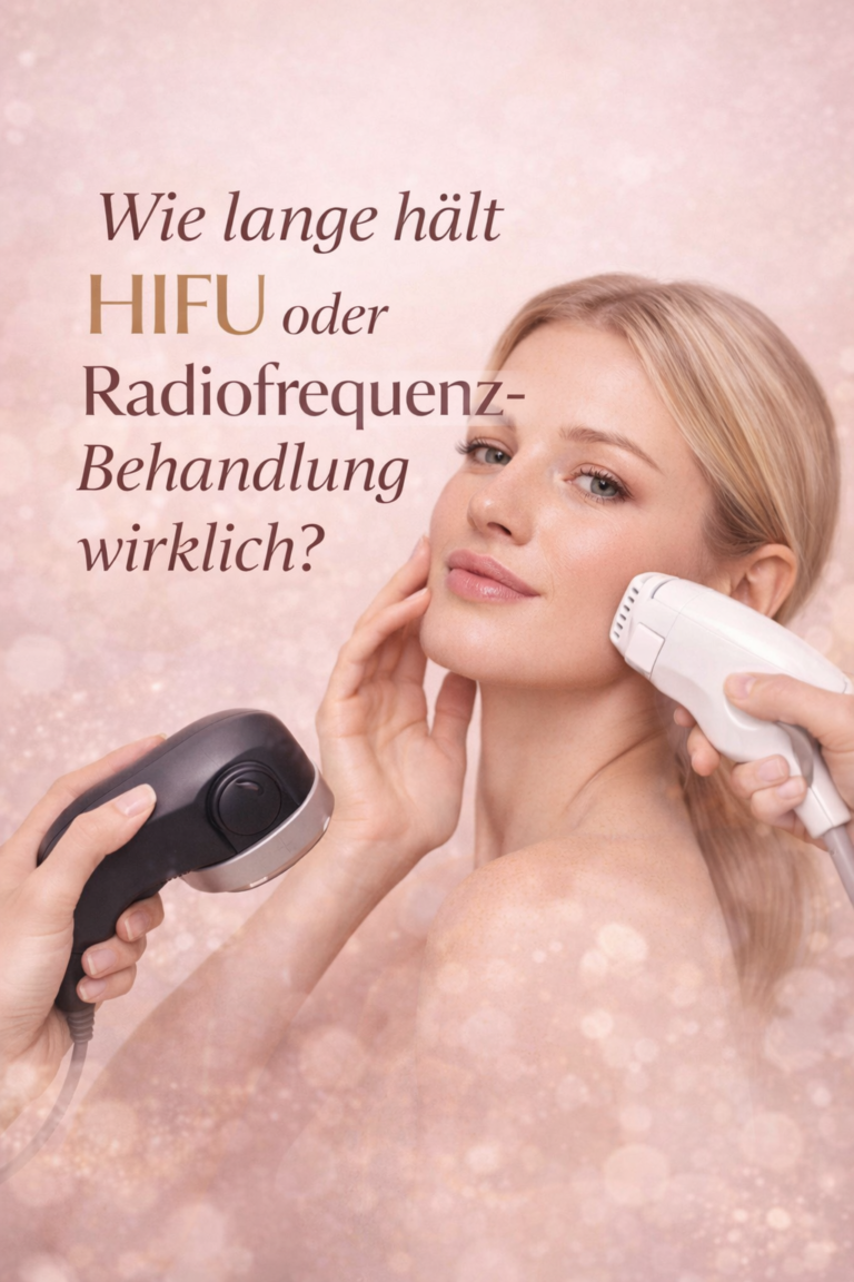 Wie lange hält eine HIFU- oder Radiofrequenz-Behandlung wirklich?